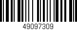 Código de barras (EAN, GTIN, SKU, ISBN): '49097309'