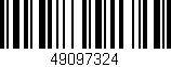 Código de barras (EAN, GTIN, SKU, ISBN): '49097324'