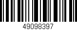 Código de barras (EAN, GTIN, SKU, ISBN): '49098397'