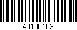 Código de barras (EAN, GTIN, SKU, ISBN): '49100163'