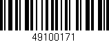 Código de barras (EAN, GTIN, SKU, ISBN): '49100171'