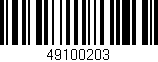 Código de barras (EAN, GTIN, SKU, ISBN): '49100203'