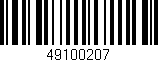 Código de barras (EAN, GTIN, SKU, ISBN): '49100207'