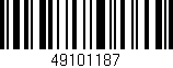 Código de barras (EAN, GTIN, SKU, ISBN): '49101187'