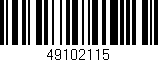 Código de barras (EAN, GTIN, SKU, ISBN): '49102115'