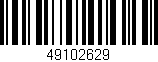 Código de barras (EAN, GTIN, SKU, ISBN): '49102629'