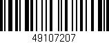 Código de barras (EAN, GTIN, SKU, ISBN): '49107207'