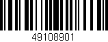 Código de barras (EAN, GTIN, SKU, ISBN): '49108901'