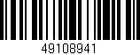 Código de barras (EAN, GTIN, SKU, ISBN): '49108941'