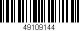 Código de barras (EAN, GTIN, SKU, ISBN): '49109144'