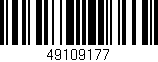 Código de barras (EAN, GTIN, SKU, ISBN): '49109177'