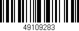 Código de barras (EAN, GTIN, SKU, ISBN): '49109283'