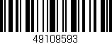 Código de barras (EAN, GTIN, SKU, ISBN): '49109593'