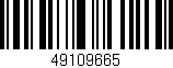 Código de barras (EAN, GTIN, SKU, ISBN): '49109665'
