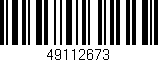 Código de barras (EAN, GTIN, SKU, ISBN): '49112673'