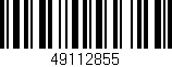 Código de barras (EAN, GTIN, SKU, ISBN): '49112855'