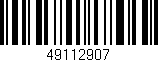 Código de barras (EAN, GTIN, SKU, ISBN): '49112907'