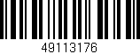 Código de barras (EAN, GTIN, SKU, ISBN): '49113176'