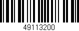Código de barras (EAN, GTIN, SKU, ISBN): '49113200'