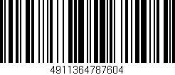 Código de barras (EAN, GTIN, SKU, ISBN): '4911364787604'