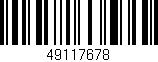 Código de barras (EAN, GTIN, SKU, ISBN): '49117678'