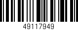 Código de barras (EAN, GTIN, SKU, ISBN): '49117949'