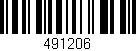 Código de barras (EAN, GTIN, SKU, ISBN): '491206'