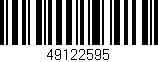 Código de barras (EAN, GTIN, SKU, ISBN): '49122595'