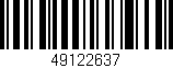 Código de barras (EAN, GTIN, SKU, ISBN): '49122637'
