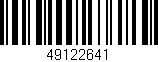 Código de barras (EAN, GTIN, SKU, ISBN): '49122641'