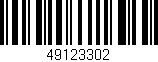 Código de barras (EAN, GTIN, SKU, ISBN): '49123302'