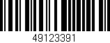 Código de barras (EAN, GTIN, SKU, ISBN): '49123391'