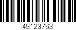 Código de barras (EAN, GTIN, SKU, ISBN): '49123763'