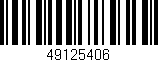 Código de barras (EAN, GTIN, SKU, ISBN): '49125406'