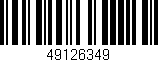 Código de barras (EAN, GTIN, SKU, ISBN): '49126349'