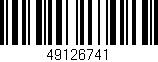 Código de barras (EAN, GTIN, SKU, ISBN): '49126741'