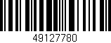 Código de barras (EAN, GTIN, SKU, ISBN): '49127780'