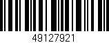 Código de barras (EAN, GTIN, SKU, ISBN): '49127921'