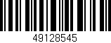 Código de barras (EAN, GTIN, SKU, ISBN): '49128545'
