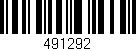 Código de barras (EAN, GTIN, SKU, ISBN): '491292'