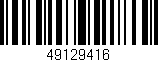 Código de barras (EAN, GTIN, SKU, ISBN): '49129416'