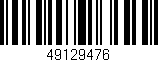 Código de barras (EAN, GTIN, SKU, ISBN): '49129476'