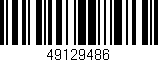 Código de barras (EAN, GTIN, SKU, ISBN): '49129486'