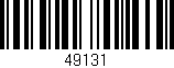 Código de barras (EAN, GTIN, SKU, ISBN): '49131'