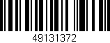 Código de barras (EAN, GTIN, SKU, ISBN): '49131372'