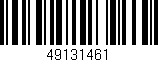 Código de barras (EAN, GTIN, SKU, ISBN): '49131461'