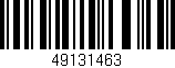 Código de barras (EAN, GTIN, SKU, ISBN): '49131463'