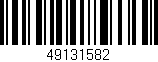 Código de barras (EAN, GTIN, SKU, ISBN): '49131582'