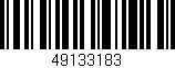 Código de barras (EAN, GTIN, SKU, ISBN): '49133183'