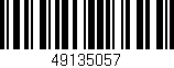 Código de barras (EAN, GTIN, SKU, ISBN): '49135057'